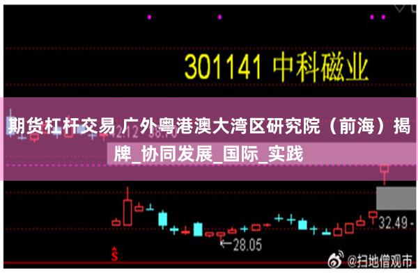 期货杠杆交易 广外粤港澳大湾区研究院（前海）揭牌_协同发展_国际_实践