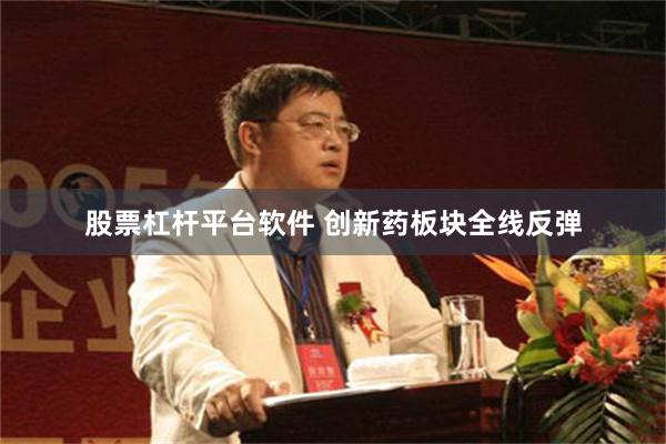 股票杠杆平台软件 创新药板块全线反弹